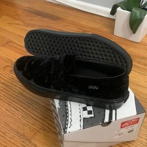 Vans Skate Style 53 Size 9 Black Velvet